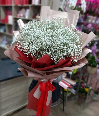 Букет цветов из: Гипсофила в Вышкове
